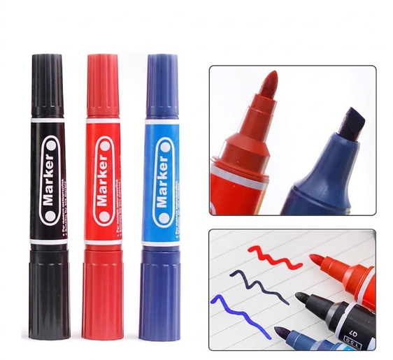 IFHUB STD Dual Side Permenant Marker Pen 5mm+2mm